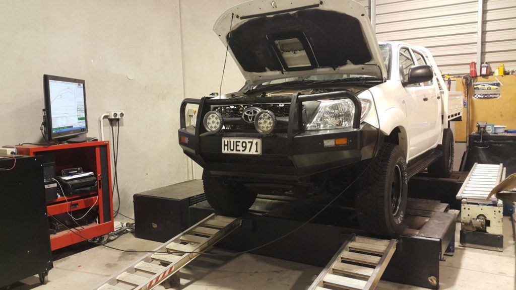 Toyota Hilux Tuning On The Dyno
